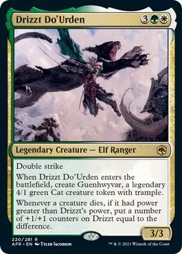 Drizzt Do'Urden - Foil