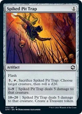 Spiked Pit Trap - Foil