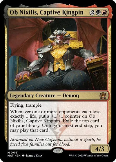 Ob Nixilis, Captive Kingpin
