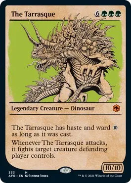 The Tarrasque - Foil