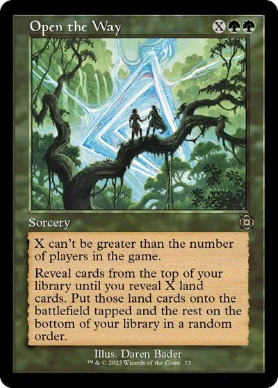 Open the Way - Foil
