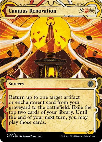 Campus Renovation - Foil