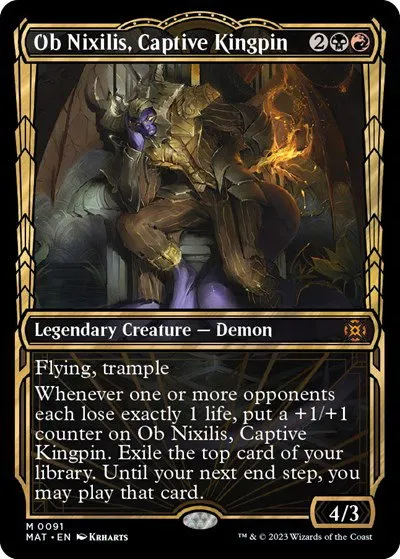 Ob Nixilis, Captive Kingpin - Foil