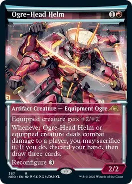 Ogre-Head Helm - Foil