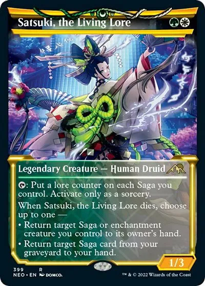 Satsuki, the Living Lore - Foil