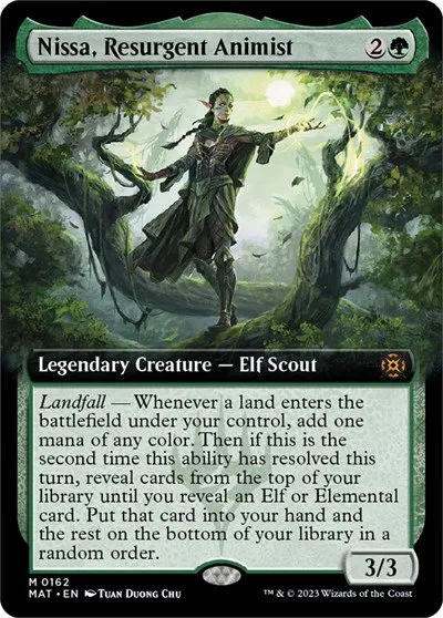 Nissa, Resurgent Animist - Foil