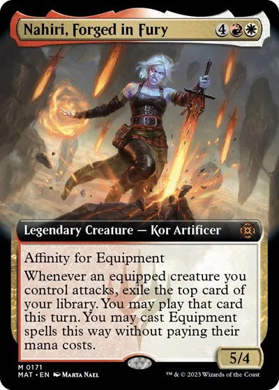 Nahiri, Forged in Fury - Foil