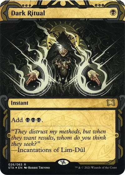 Dark Ritual - Foil Etched