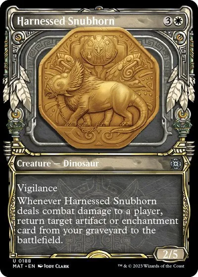 Harnessed Snubhorn