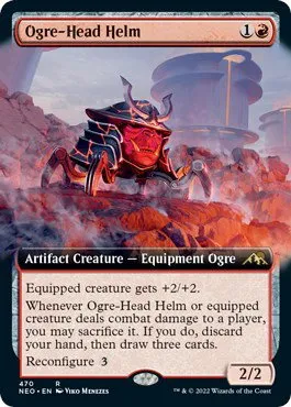 Ogre-Head Helm - Foil