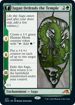 Jugan Defends the Temple - Foil
