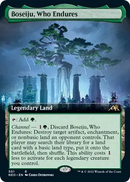Boseiju, Who Endures - Foil