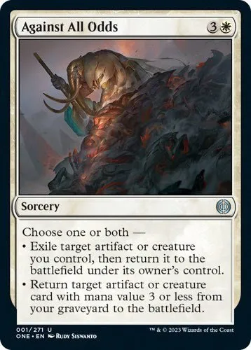 Against All Odds - Foil