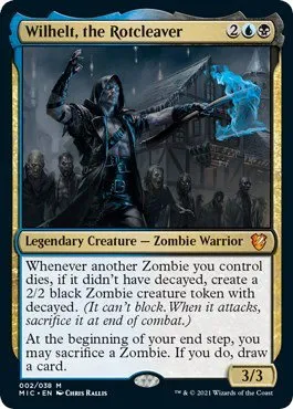 Wilhelt, the Rotcleaver - Foil