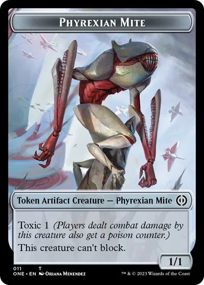 Phyrexian Mite Token - Normal Phyrexian Mite Token