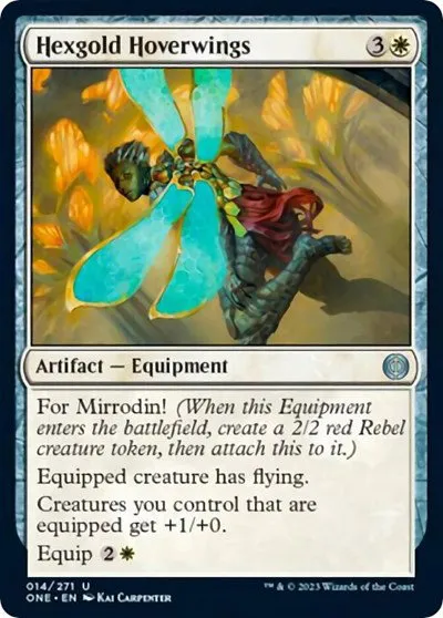 Hexgold Hoverwings - Foil