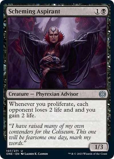 Scheming Aspirant - Foil