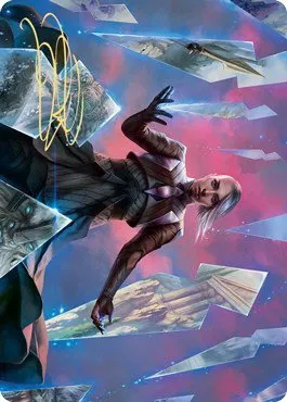 Behold the Multiverse Art Card - Gold Stamped Signature