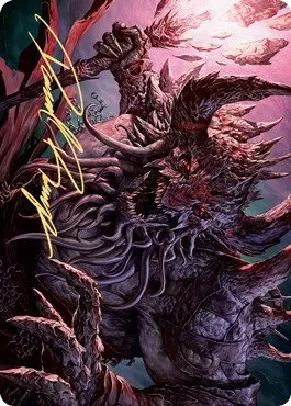 Dream Devourer Art Card - Gold Stamped Signature