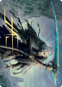 Egon, God of Death Art Card - Gold Stamped Signature