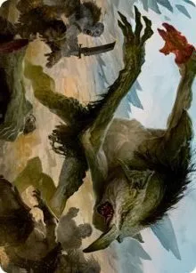 Troll Art Card