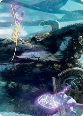 Valki, God of Lies Art Card - Gold Stamped Signature