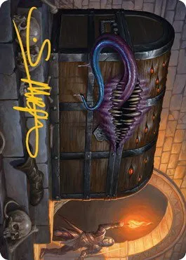 Mimic Art Card - Gold Stamped Signature