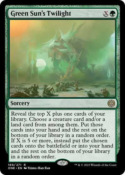 Green Sun's Twilight - Foil