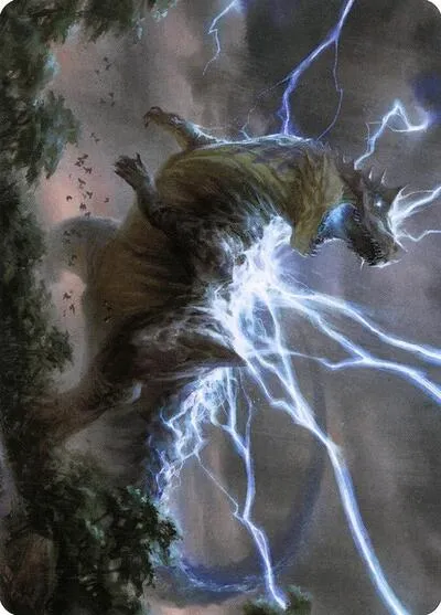 Thrasta, Tempest's Roar Art Card