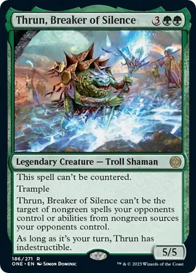 Thrun, Breaker of Silence - Foil