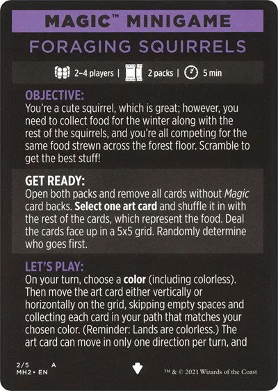 Magic Minigame: Foraging Squirrels - Normal Magic Minigame Foraging