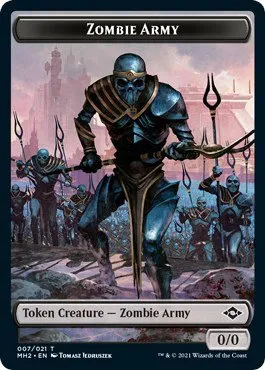 Zombie Army Token - Normal Zombie Army Token