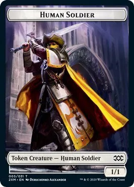 Human Soldier // Servo Double-Sided Token