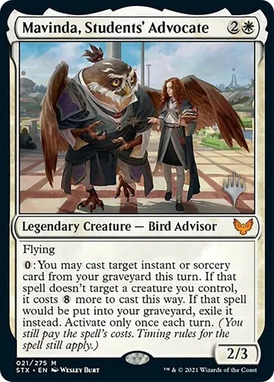 Mavinda, Students' Advocate - Foil