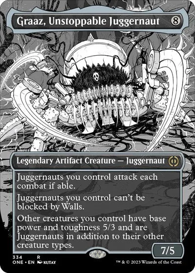 Graaz, Unstoppable Juggernaut - Foil