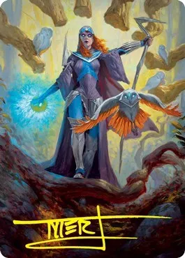 Kasmina, Enigma Sage Art Card - Gold Stamped Signature