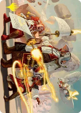 Lorehold Command Art Card - Gold Stamped Signature