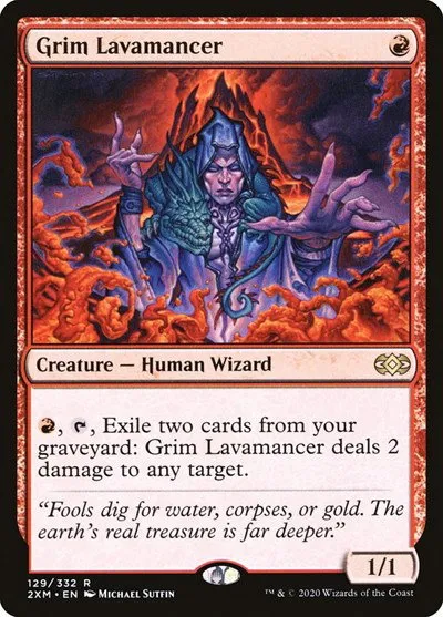 Grim Lavamancer - Foil