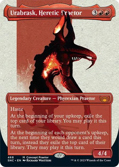 Urabrask, Heretic Praetor - Concept Praetor