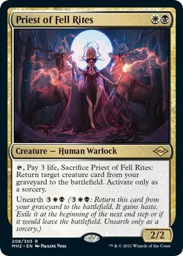 Priest of Fell Rites - Foil