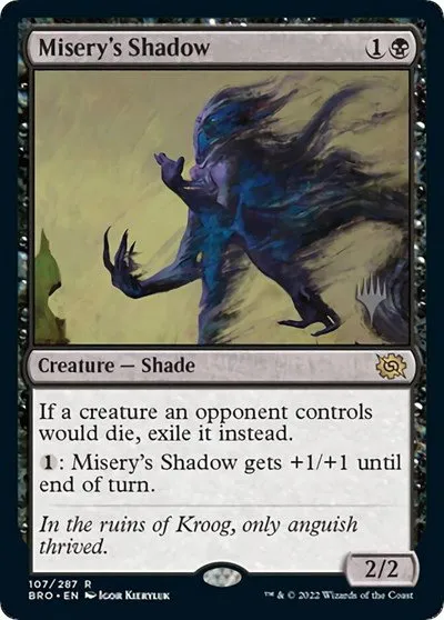Misery's Shadow - Foil