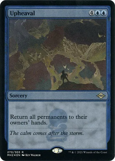 Upheaval - Foil Etched