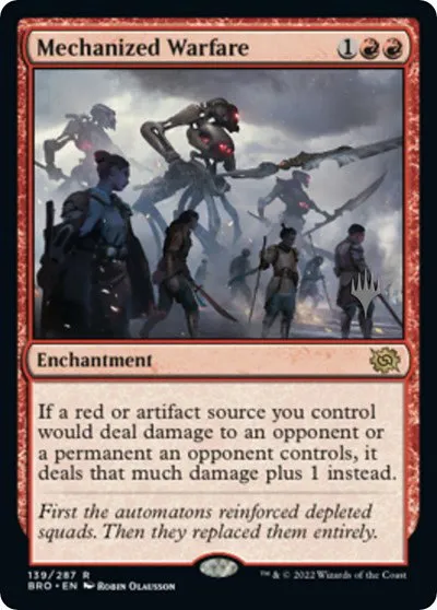 Mechanized Warfare - Foil