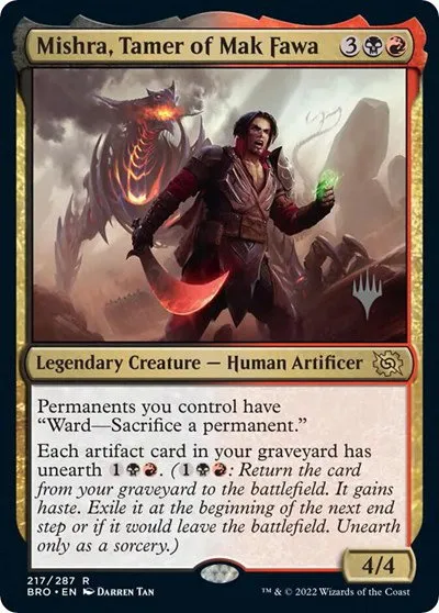 Mishra, Tamer of Mak Fawa - Foil