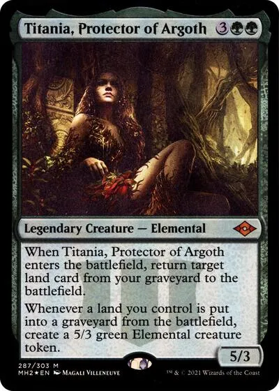 Titania, Protector of Argoth - Foil Etched