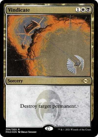 Vindicate - Foil Etched