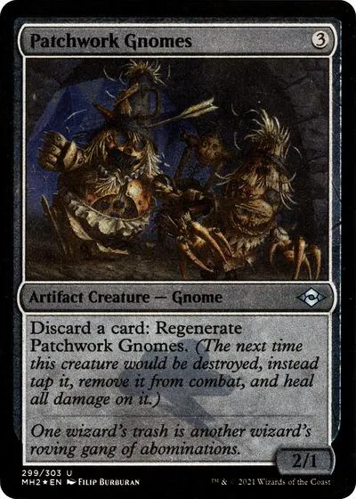 Patchwork Gnomes - Foil Etched