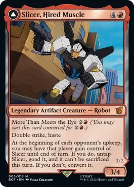 Slicer, Hired Muscle - Foil