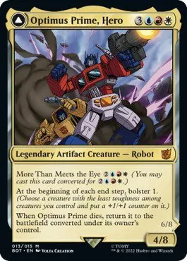 Optimus Prime, Hero - Foil