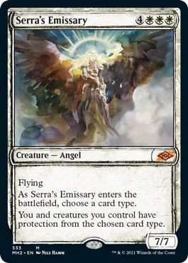 Serra's Emissary - Foil